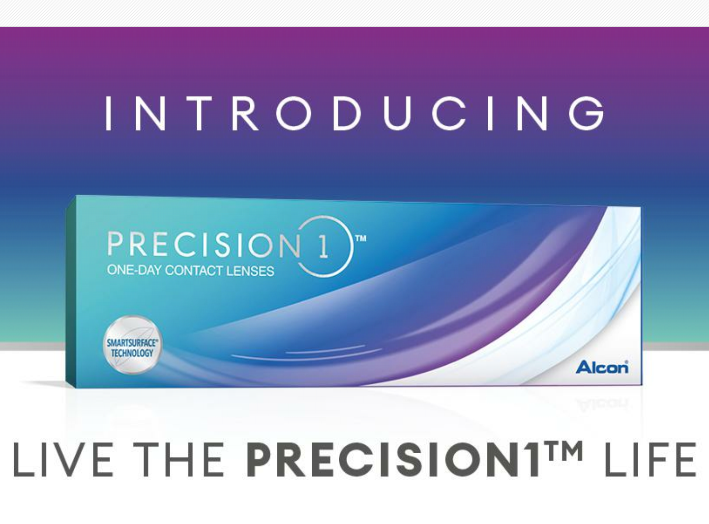 New Precision1 Daily Contact Lenses by Alcon